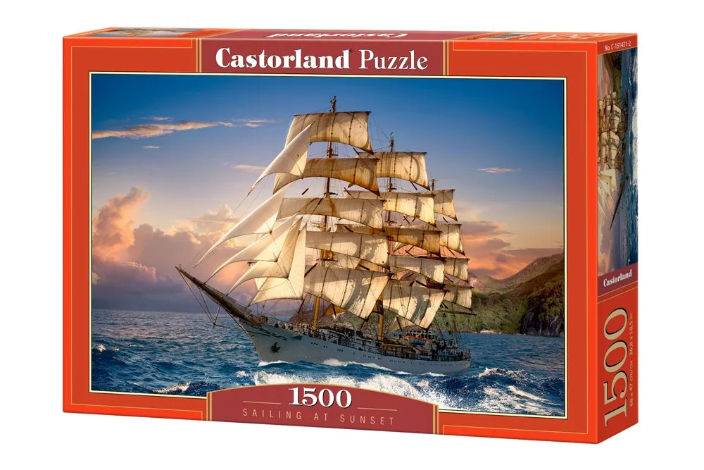 Castorland 1500p Sailing At Sunset