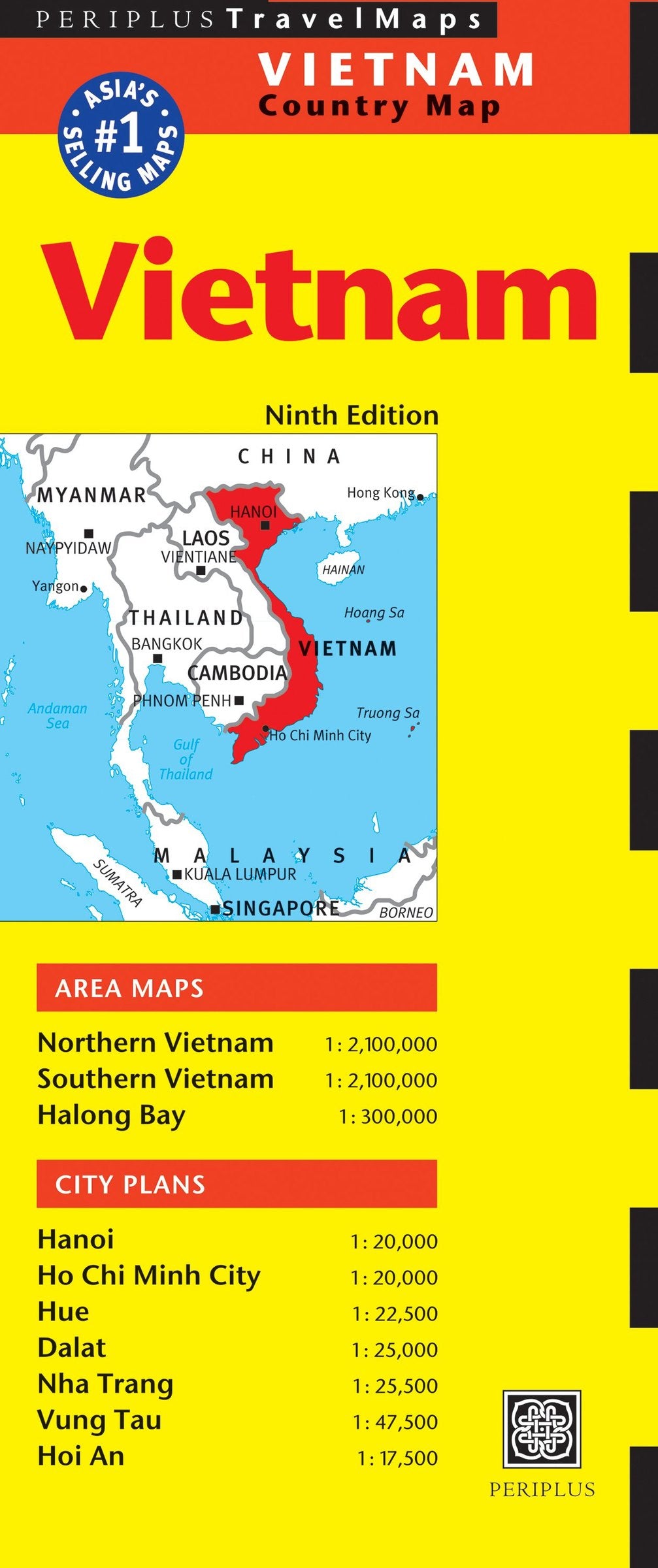 Vietnam Travel Map Ninth Edition