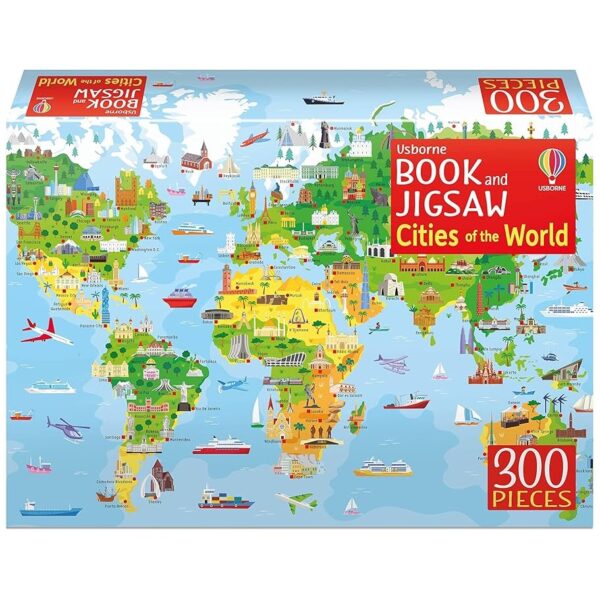 Book & Jigsaw 300p Cities of the World