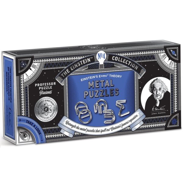 Einstein's E=mc2 Metal Puzzle