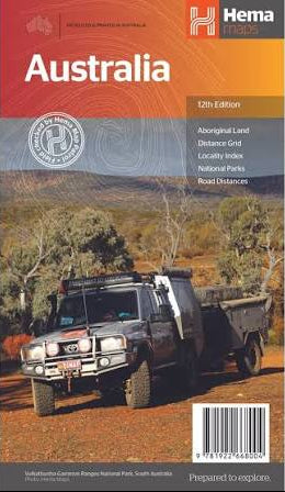 HEMA Australia Large Map
