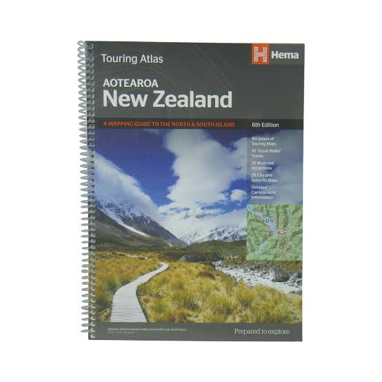 HEMA New Zealand Touring Atlas