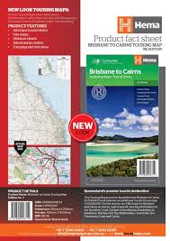 HEMA Brisbane to Cairns Map