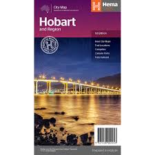 HEMA Hobart & Region Map