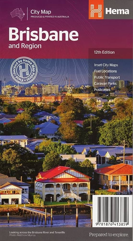 HEMA Brisbane and Region Map