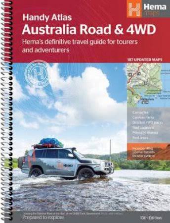 HEMA Australia Road & 4WD Handy Atlas