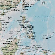 World Canvas Map - Large - Studio Milligram