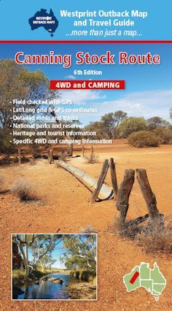 HEMA Canning Stock Route Map