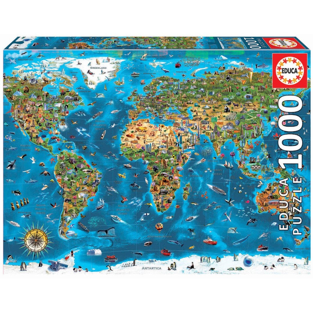 Educa 1000p Wonders of The World