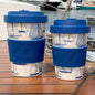 'Sail Away' Bamboo Travel Mug | 400ml | NautiGo