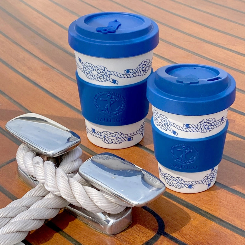 'Nautical Knots' Travel Mug 400ml | NautiGo