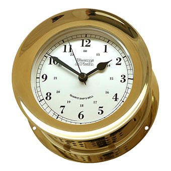 Weems and Plath Atlantis Quartz Ship's Bell Clock