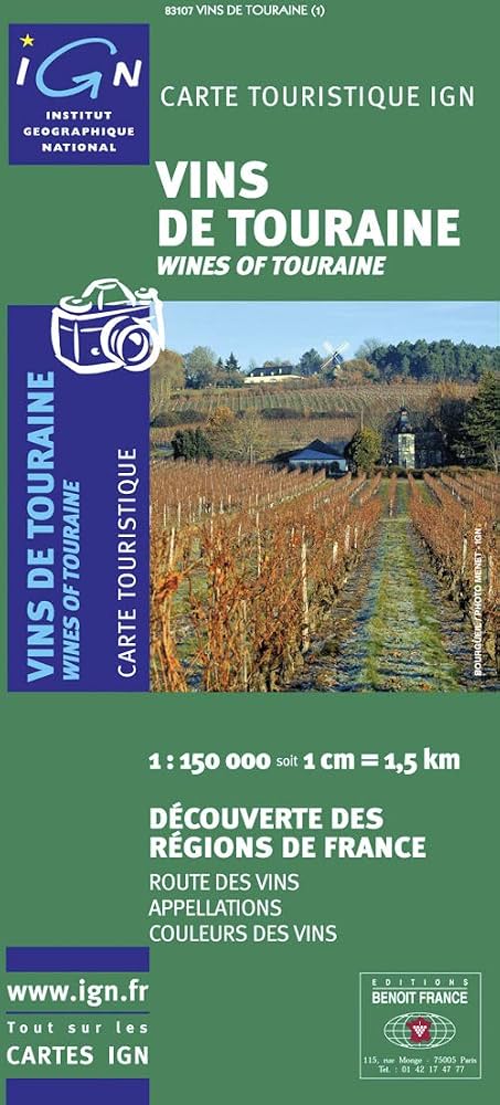 IGN France Vins de Touraine