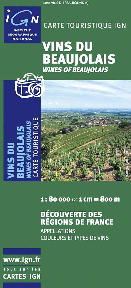 IGN France Vins du Beaujolais