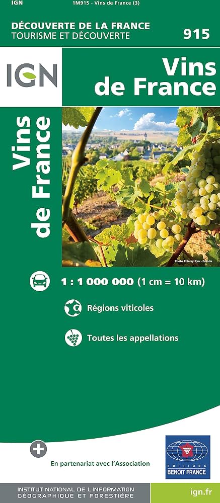 IGN France Vins de France 915