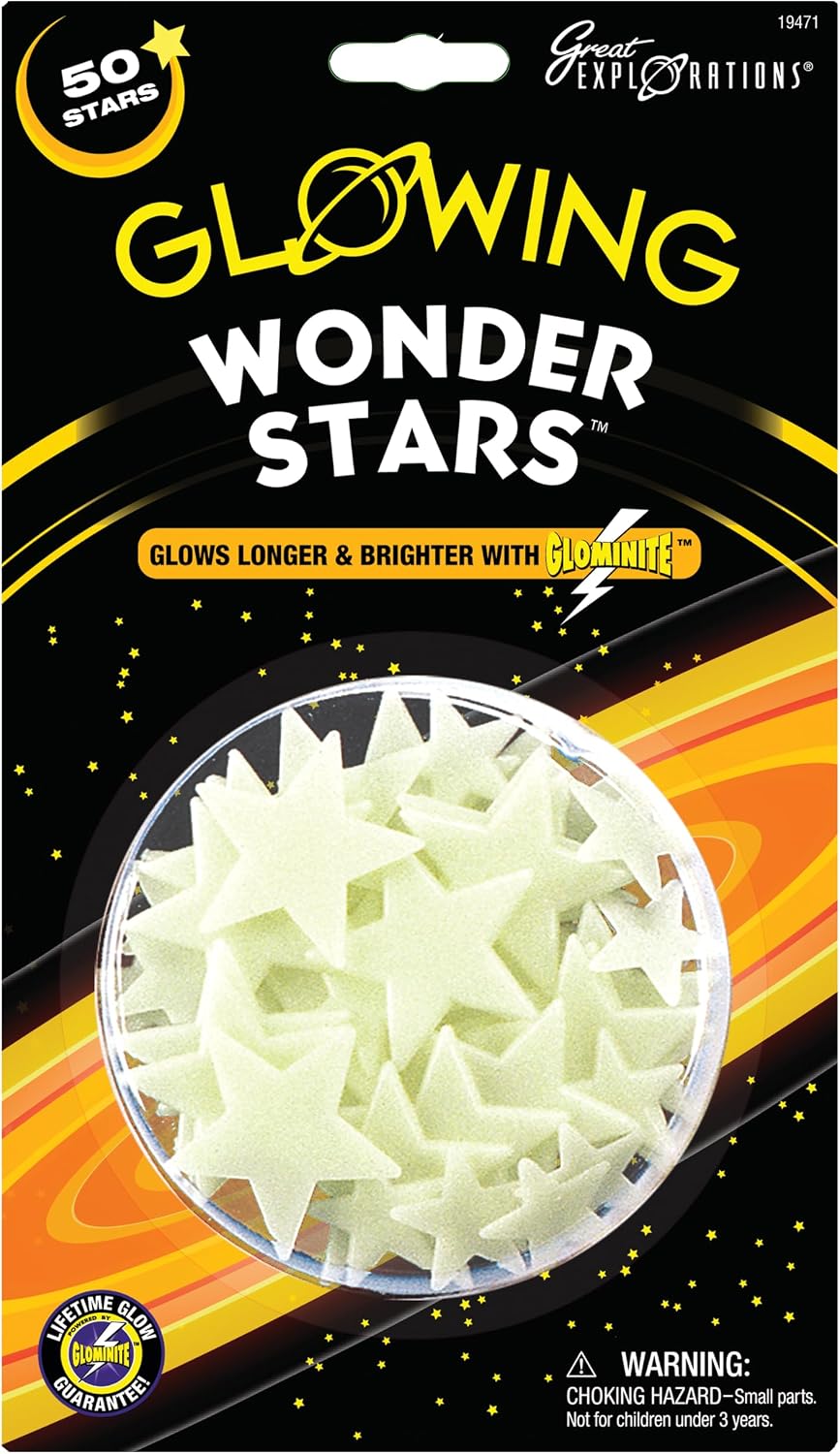 Great Explorations Glowing Wonder Stars