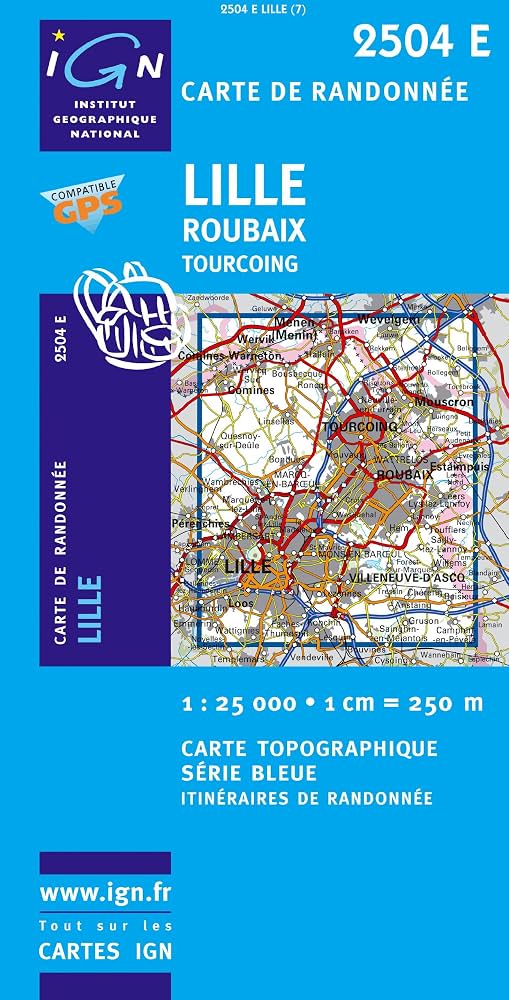 IGN France Lille 2504 E