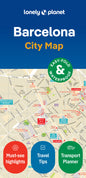 Lonely Planet Barcelona City Map