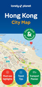 Lonely Planet Hong Kong City Map: Durable, Waterproof, Easy-Fold Planning Map with Attractions & Walking Tours (Compact City Planning Maps)