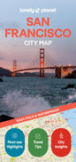 Lonely Planet San Francisco City Map: Durable, Waterproof, Easy-Fold Planning Map with Attractions & Walking Tours (Compact City Planning Maps)