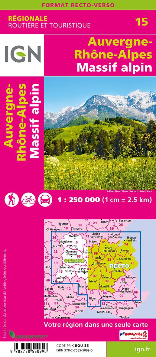 IGN France Auvergne-Rhone-Alpes 15