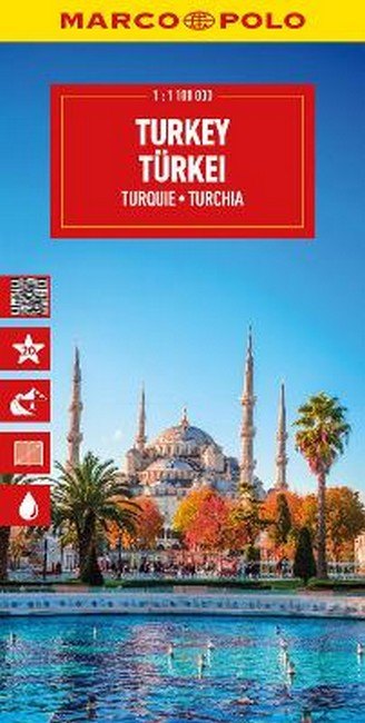 Turkey/Tuerkiye Marco Polo Map