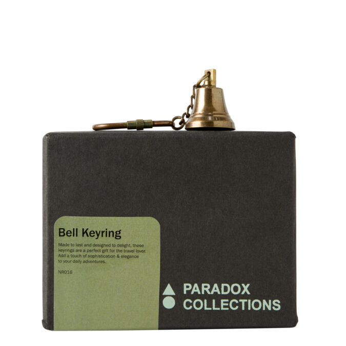 Brass Bell Keyring