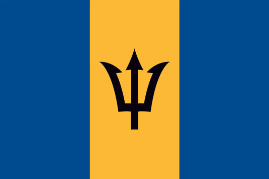Barbados Flag 5' X 3'
