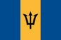 Barbados Flag 5' X 3'