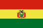 Bolivia Flag With Crest 5' X 3'