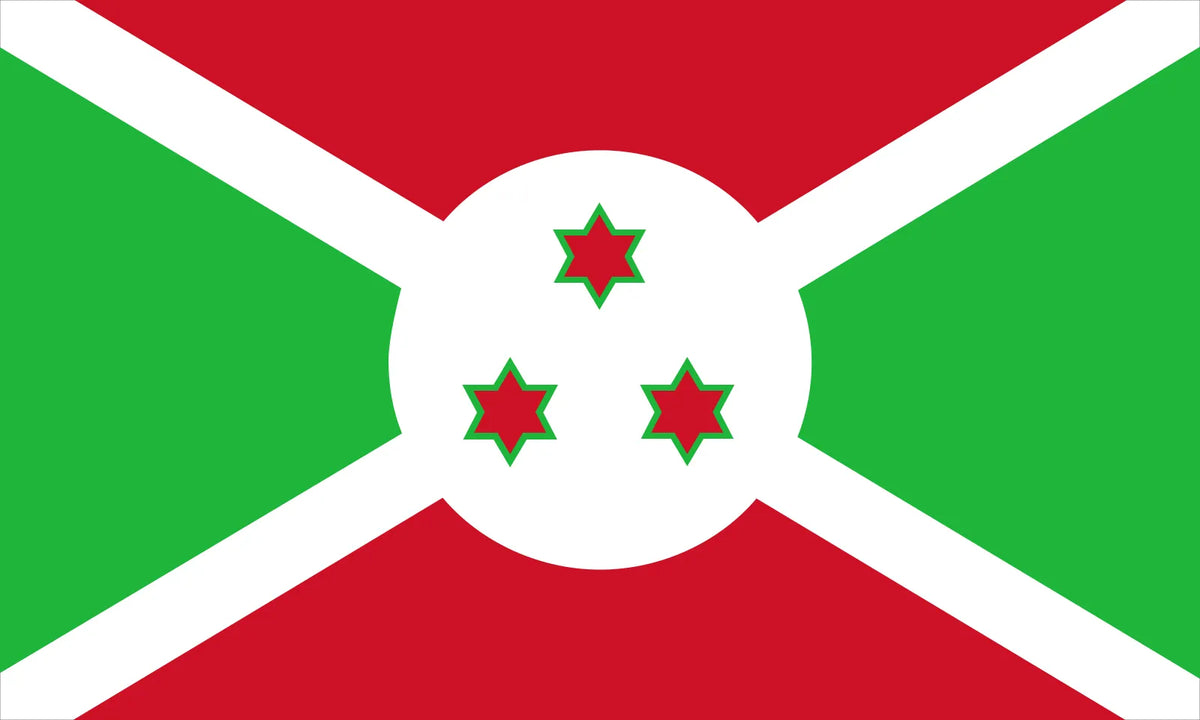 Burundi Flag 5' X 3'