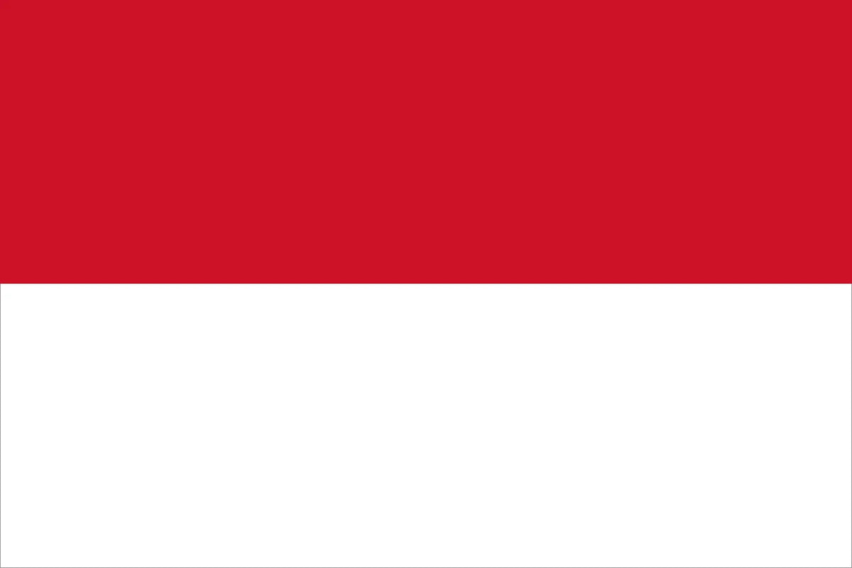 Indonesia Flag 5' X 3'