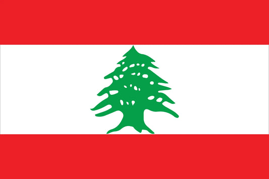 Lebanon Flag 5' X 3'