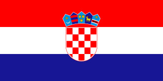 Croatia Flag 5' X 3'