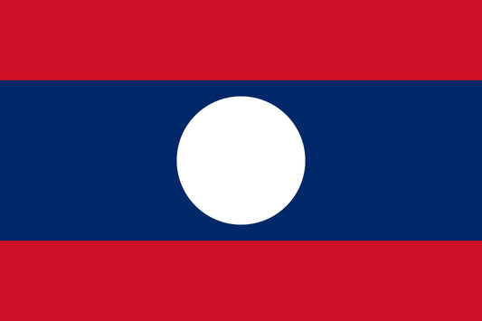 Laos Flag 5' X 3'