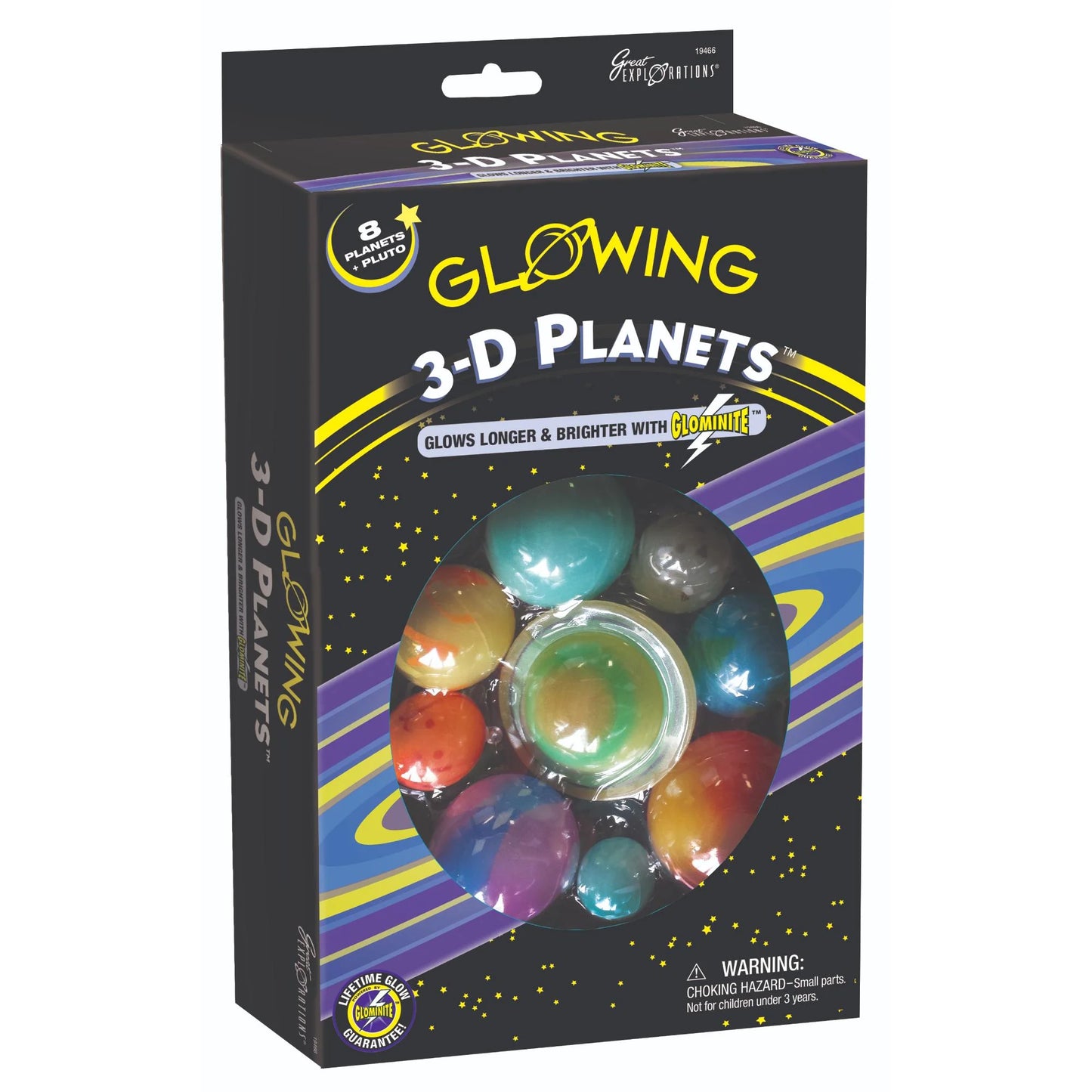 Great Explorations Glowing 3D Planets