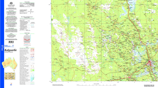 SH51-09 Kalgoorlie 1:250k