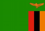 Zambia Flag 3' x 5'
