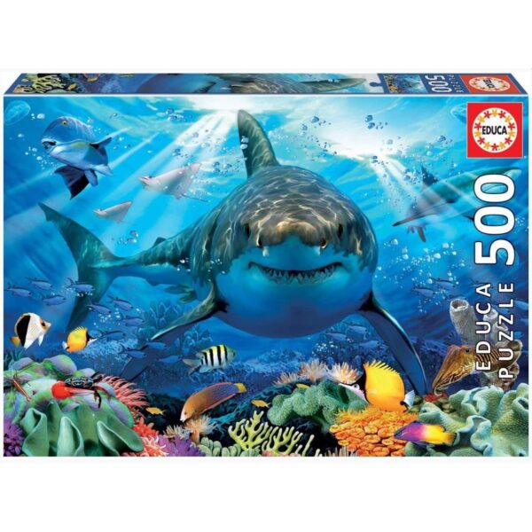 Educa 500p Great White Shark
