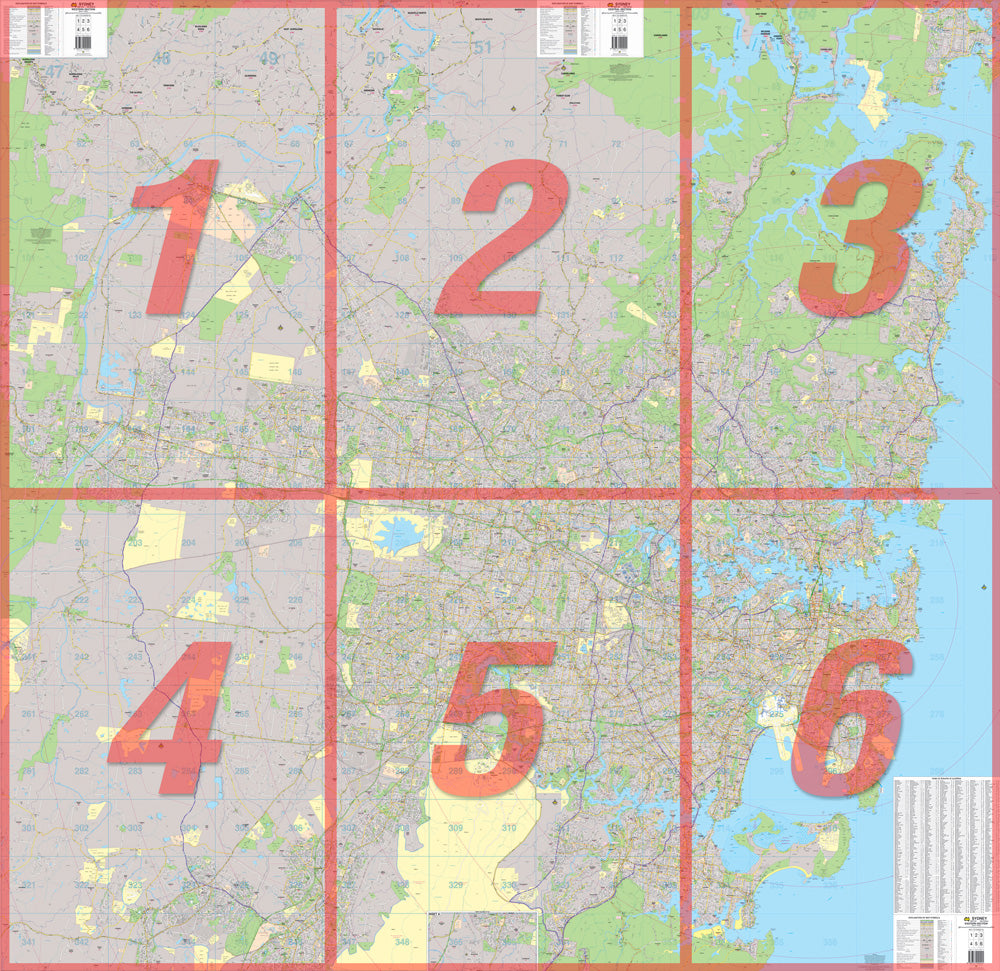 UBD Sydney Map Sheet 3/6