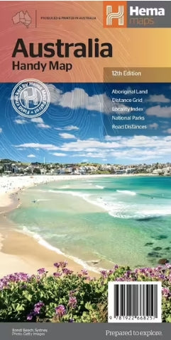 HEMA Australia Handy Map