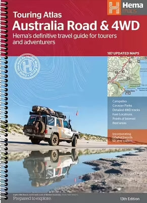 HEMA Australia Road & 4WD Touring Atlas