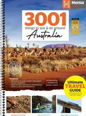HEMA 3001 things to see & do around Australia