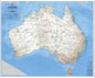 HEMA Australia Wall Map - 745x620 - Laminated