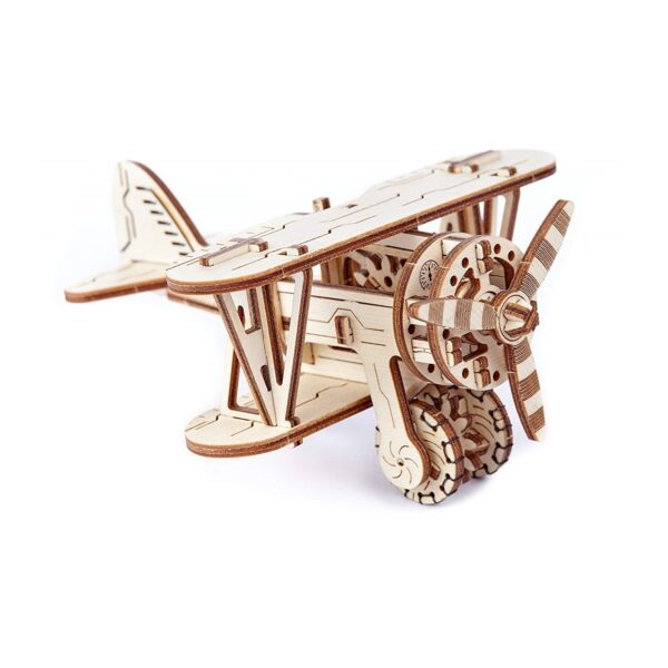 Classical 3D Wooden Airplane