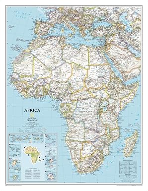 Africa Classic Wall Map by National Geographic