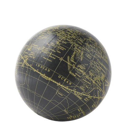 Explorer’s Sphere Globe Black