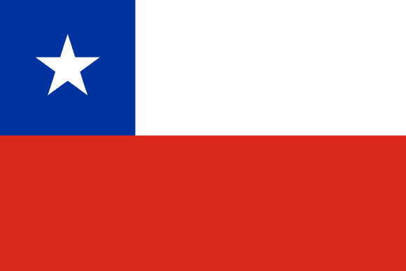 Chile Flag 5' X 3'