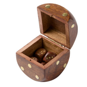 Brass Dice Box