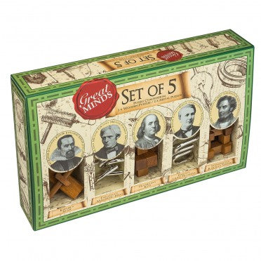 Great Minds Set of 5 Men